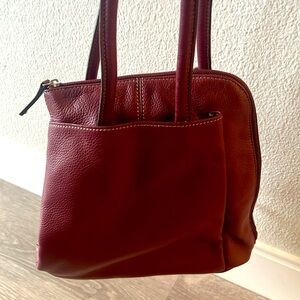 Clarks Leather Backpack/Purse